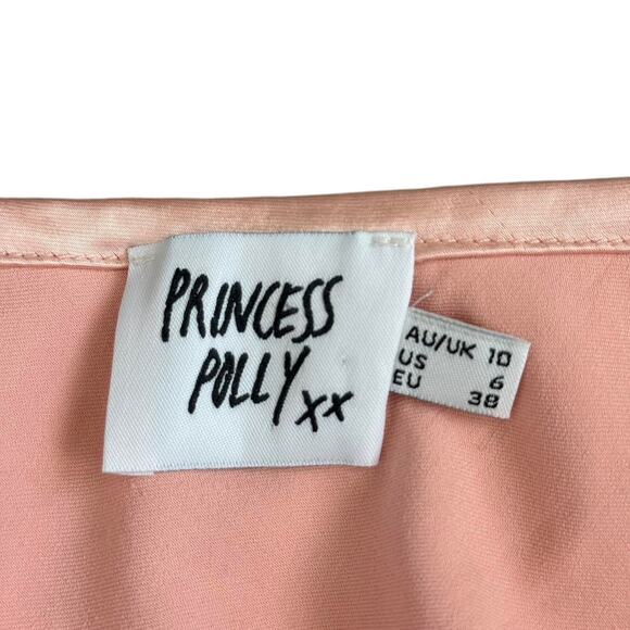 Princess Polly Amalia Top Pink | Size 6 - Picture 4 of 8